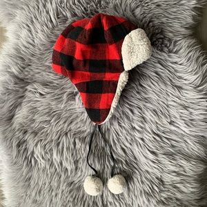 Abercrombie & Fitch Plaid Trapper Hat